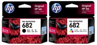 ink HP 682 BLACK / COLOR INK CARTRIDGES [ 100% ORIGINAL ] HP DESKJET 2336/2777/2776/2779/4100/4177