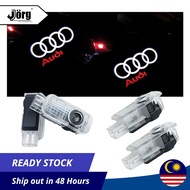 Car Door 3D HD Logo Projector 1Box 2Pcs for AUDI A4 A5 TT Q3 Q5 | LED Door Light Kereta Lampu