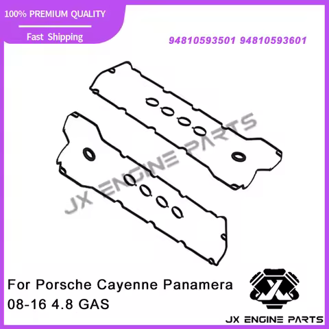 Valve Cover Gasket Set Fit 4.8 L T GAS For Porsche Cayenne Panamera S/GTS/Turbo 4.8L 4.8T 08-18 9481