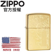 ZIPPO 黃銅威尼斯防風打火機(金) / 美國設計款