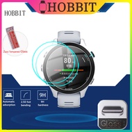 2แพ็คสำหรับผู้เบิกทาง Garmin 965 265 265S 955 255 255วินาทีป้องกันหน้าจอสมาร์ทดูกระจกฟิล์มป้องกันปกสำหรับ Forerunner955