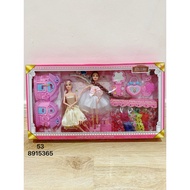 Doll Set Girl Doll Toys Princess Doll Clothes Set Doll Accessories Clothes Patung Mainan dengan paka
