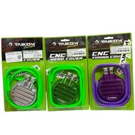 TAIKOM RACING EX5 DREAM CNC HEAD COVER CNC TIMING COVER MODIFY BYPASS HOSE TIMING COVER / CYLINDER H