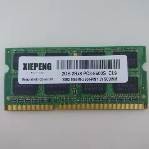 2GB 2Rx8 PC2-8500S 1066MHz DDR3 4gb 1066 MHz Laptop Memory 2G pc3 8500 Notebook 204-PIN SODIMM RAM