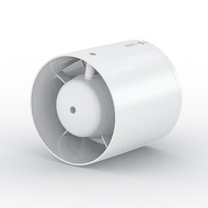 พัดลมระบายอากาศท่อระบายอากาศท่อพัดลมแบบอินไลน์ขนาด4นิ้วพัดลมระบายพัดลมติดผนังโถส้วมห้องน้ำขนาดเล็ก