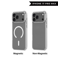 DUX CLIN Magnetic Clear Phone Case for iPhone 17 Pro Max 17 Pro 17 Air 17 TPU Cover Casing