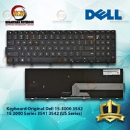 Original Laptop Keyboard Dell Inspiron 15 3000 3541 - Black Series