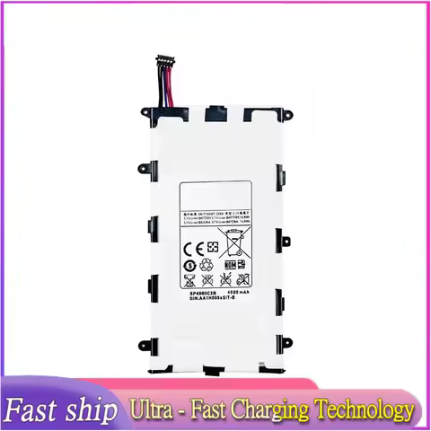 For Samsung Galaxy Tab 2 7.0 Tablet Battery SP4960C3B 4000mAh Reliable Replacement