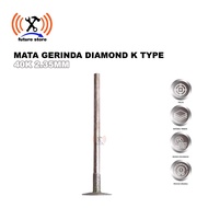MATA DIAMOND BUR K TYPE 40K 2.35MM ORIGINAL GRINDING BIT - DIAMOND GRINDING BIT 40K 2.35MM K TYPE CU