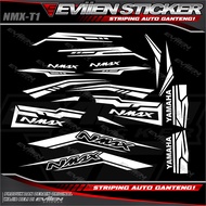 STRIPING MOTOR ALL NEW YAMAHA NMAX STIKER NMAX TURBO/NEO/NEO S/TURBO TECHMAX CUTTING STICKER