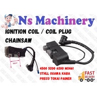 Ignition Plug Coil Chainsaw Kaba Preco Tokai Ogawa Sthil 45cc 52cc 58cc 461 4500 5200 5800 6200