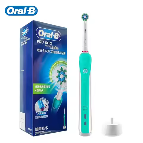 Oral B Sonic Electric Toothbrush Rechargeable 3D Rotating Tooth Brush 14 Days Long Battery Life 2Min