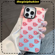Iphone Case Matte Gradient Color Changing Pretty Lips For Iphone 6/7/8/plus/x/xr/xs/11/12/13/14/15/1