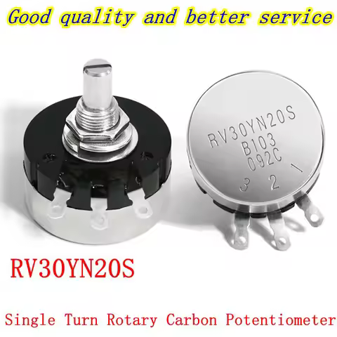 5pcs RV30YN20S Potentiometer RV30YN B102 B202 B502 B103 B203 B204 B503 B104 B105 1K 2K 5K 10K 20K 50