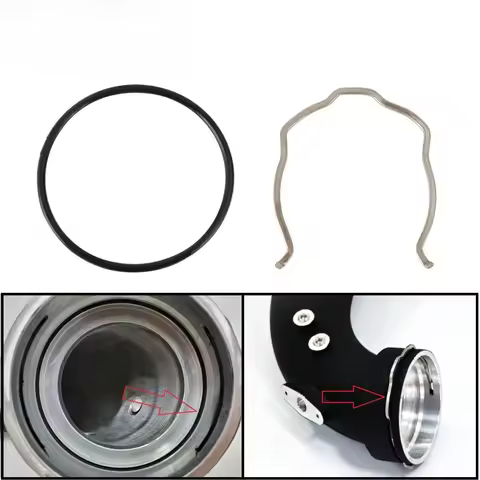 1 Set Car Charge Pipe C Clip + O Ring Seal Gasket for BMW N54 N55 335i 135i X5
