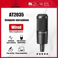 Micrô điện dung studio Audio Technica AT2035 thích hợp cho phòng thu podcast micro phát s