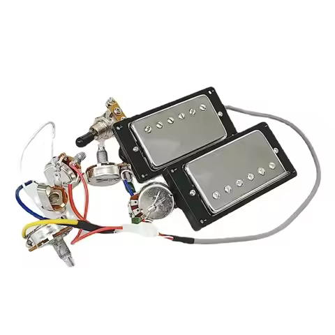 Guitar Humbucker Pickups 4C 1 Set Wiring Harness Optional for LP Standard Guitar Accessories