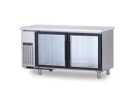 《利通餐飲設備》304#箱體 台灣製造5尺玻璃門工作台冰箱 冷藏展示工作台冰箱 冷藏玻璃冰箱 冷藏櫃