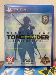 《今日快閃價》（中古二手）PS4遊戲 古墓奇兵 崛起 Rise of the Tomb Raider 港版中英文版