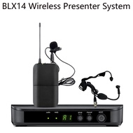 Shure BLX14 BLX4 BLX1 Wireless Presenter System With bodypack Lavalier Microphone