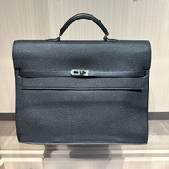 HERMES爱马仕 Kelly Depeches 36 银扣 公文包手提包