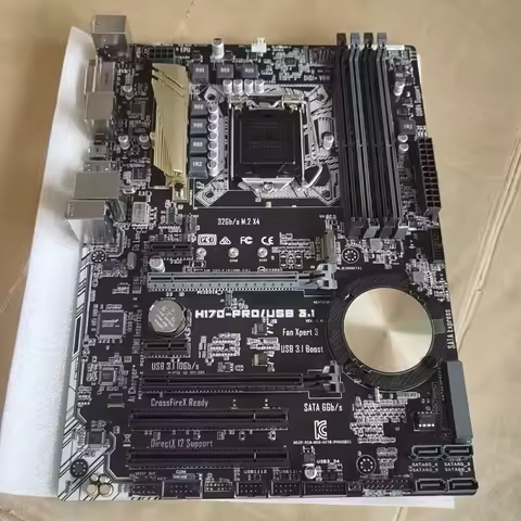 Used for ASUS H170-PRO/USB3.1 LGA1151 ATX Motherboard DDR4 For 6th/7th Gen Intel CPU