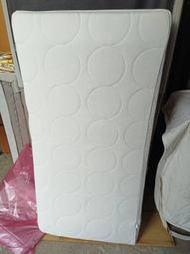 【銓芳家具】 IKEA JÄTTETRÖTT 嬰兒床用獨立筒彈簧床墊 白色 60x120x11公分 嬰兒床墊 獨立筒床墊