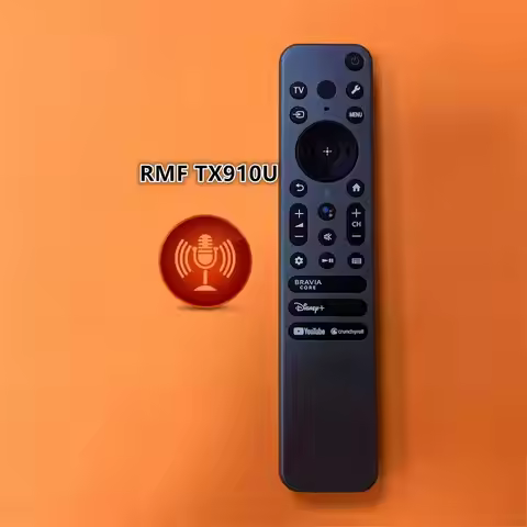 RMF-TX910U Voice Remote for Sony TV for BRAVIA XR OLED/Full Array LED/4K Ultra HD/QD-OLED/Mini LED S