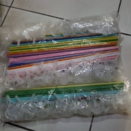 BALLOON STICK BALLOON PIPE + CUP CONTENTS 50 PCS