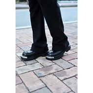 ByTheR metal point derby shoes