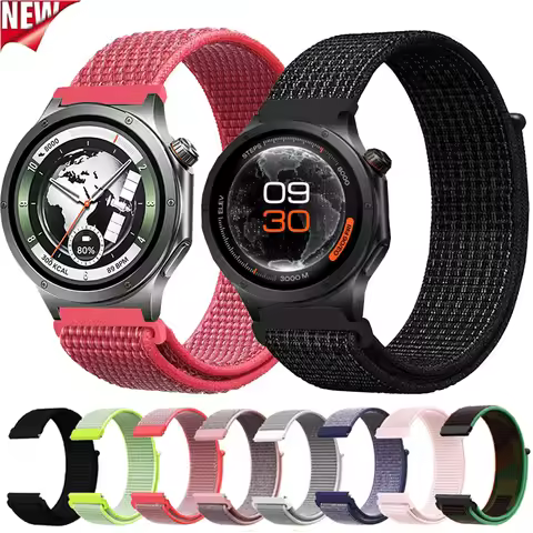 20mm 22mm Sports Nylon Loop Band for Oneplus Watch 4 3 2 2R Bracelet Wristband OPPO Watch S X3 X2 X 