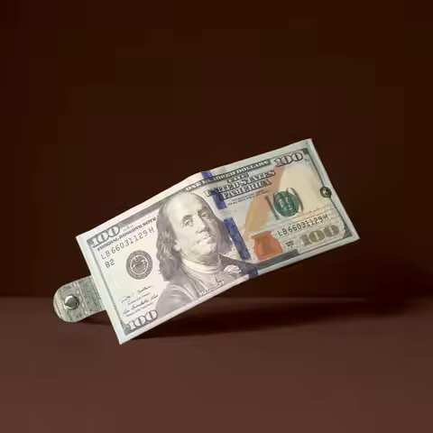 Men Money Canvas Wallets Credit ID Card Holder Bags Purses Currency Notes Pattern Insert Picture Cas