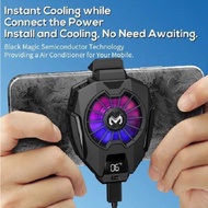 Original MEMO DL05 Mobile Phone Gaming Fan Cooler LED Digital Display Portable USB Type-C Gamepad Co
