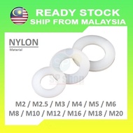 Nylon Flat Washerr Electronics Automotive Washer M2 ~ M20