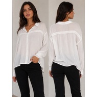 Shirt Urban Revivo size 38 cotton white ️