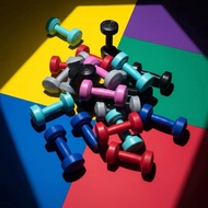 Potence Dumbell 2kg Barbell 2 kg Plastic Dumbbell Dumbbell Dumbbell 2kg