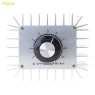 Picbliss Upgraded 5000W Motor Speed Regulator Efficient Power Regulator 220V 5000W Thyristor Motor f