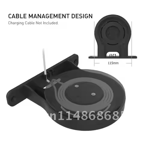 Intelligent Speaker Wall Bracket with Cable Management Space Wall Shelf for Google Nest WiFi Wireles