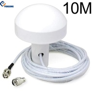PENGGONG เสาอากาศ GPS ภายนอกเรือทางทะเลพร้อมสายเคเบิล510ม. หัวแปลง BNC ตัวผู้และ TNC ตัวผู้