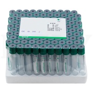 3/5/10ml Heparin Sodium Anticoagulant Tube Disposable Vacuum Negative Pressure PET Glass Blood Colle