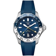 TAGG Heuers Racing Diving Series GMT Two-Time Diving Mechanical Men's Watch Blue