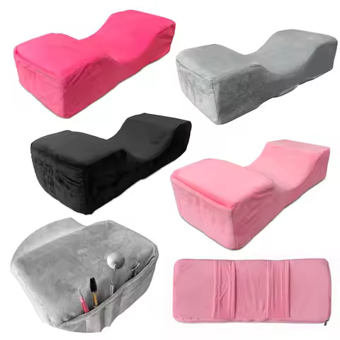 Professional Lash Pillow Neck Support Eyelash Pillow Lash Lift Soft Memory Foam Cushion Beauty Salon