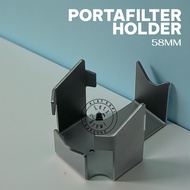 58mm Non-Slip Portafilter Holder BlackDesign