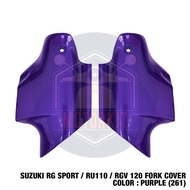 SUZUKI RG SPORT 110 RU110 RGS RGV 120 FORK COVER MUDGUARD DEPAN COVER SET