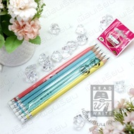 Black Pencil Grade HB Pastel 6 Pieces