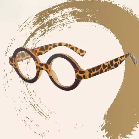 Neutral Eye Protection Style Round Reading Glasses Prescription Glasses Retro Fresh Gafas De Lectura