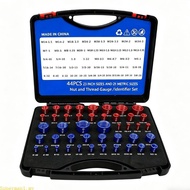 Best Nut and Bolt Thread Checker Identifiers Gauges Set Assembled Bolt Sizing Gauges