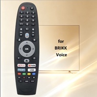Universal for BRIKK voice TV remote control BLEDS-55UHD4K 32UHD4K 43UHD4K