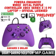 Powera Enhanced Wired Controller Royall Purple Xbox Series X/S/ Xbox One PC Laptop