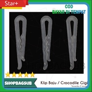 KEMEJA Crocodile Clip Crocodile Teeth Shirt Clip